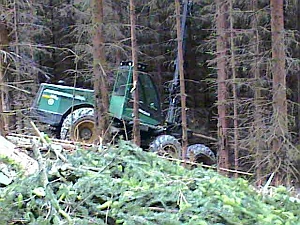 Radharvester Timberjack 1270B