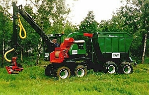 Hackschnitzelharvester - 2. Prototyp