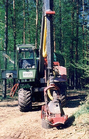 Erjofant - Hackschnitzelharvester