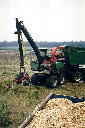 Hackschnitzelharvester - 2. Prototyp